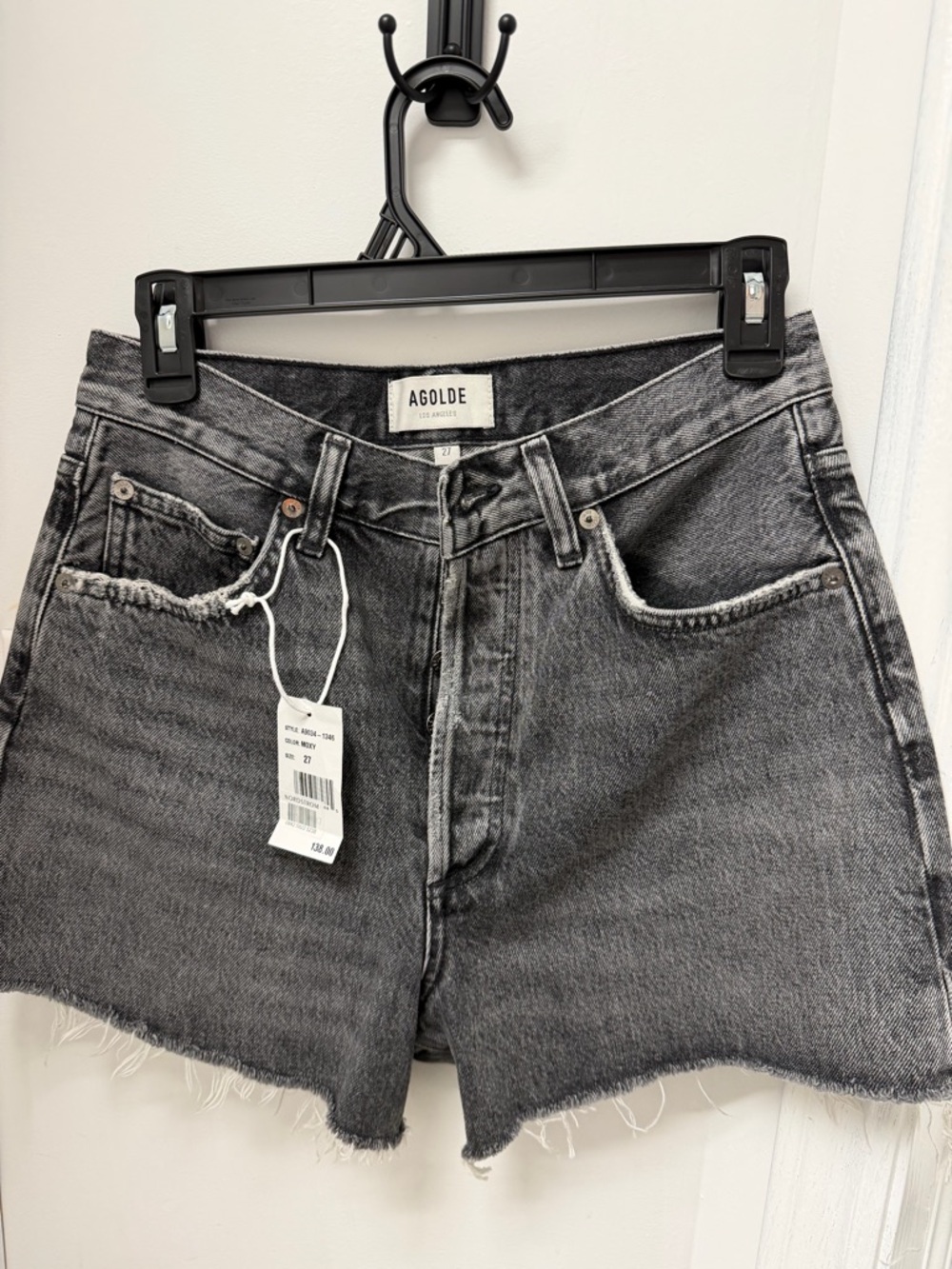 Agolde Dee Vintage High Rise Shorts Moxy NEW